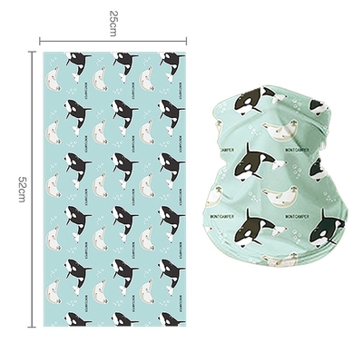 Custom Logo Lightweight Polyester Neck Gaiter for Camping Muti-function Sporty Style