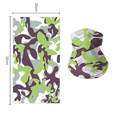 Custom Logo Lightweight Polyester Neck Gaiter for Camping Muti-function Sporty Style