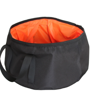 300D Oxford Cloth Portable Foldable Water Bucket for Outdoor Camping Hiking Travelling