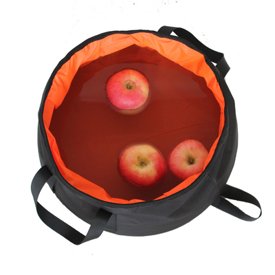 300D Oxford Cloth Portable Foldable Water Bucket for Outdoor Camping Hiking Travelling