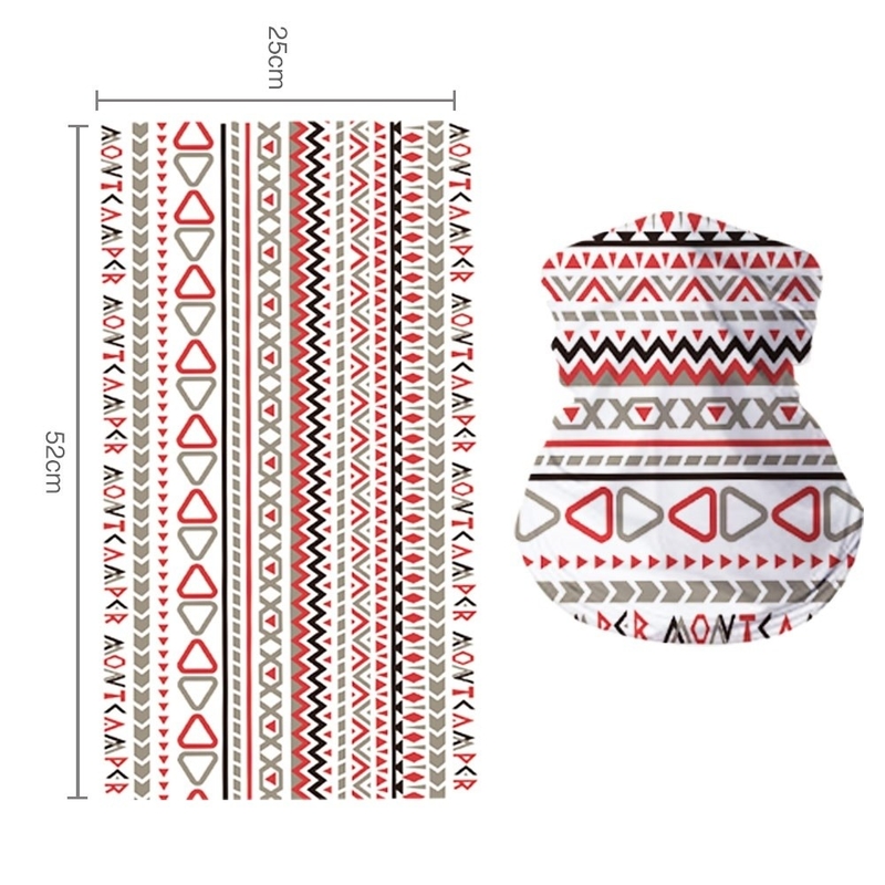Custom Logo Lightweight Polyester Neck Gaiter for Camping Muti-function Sporty Style